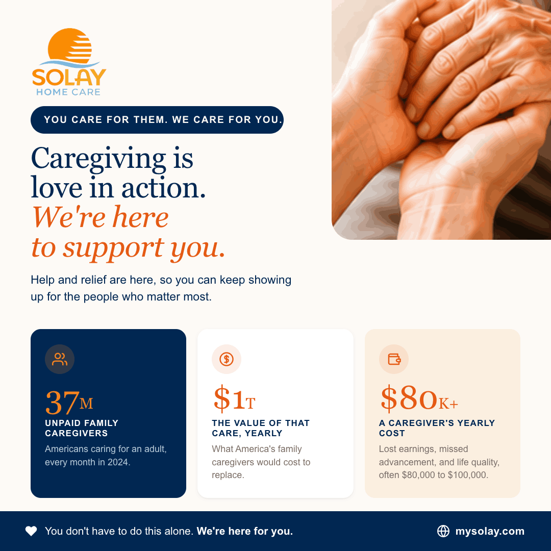 The Caregiver Crisis: 37 Million Americans Are Holding Up Long-Term Care for Free — Solay Home Care